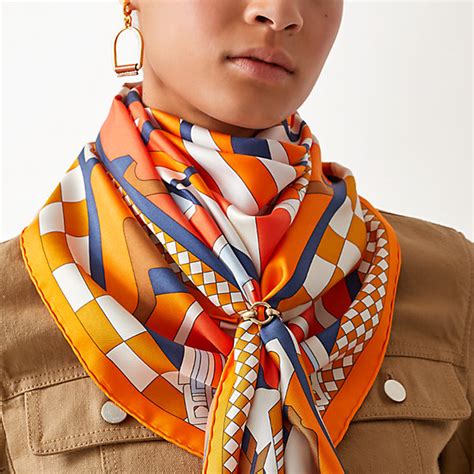 hermes scarf ring how to use|hermes scarf as a top.